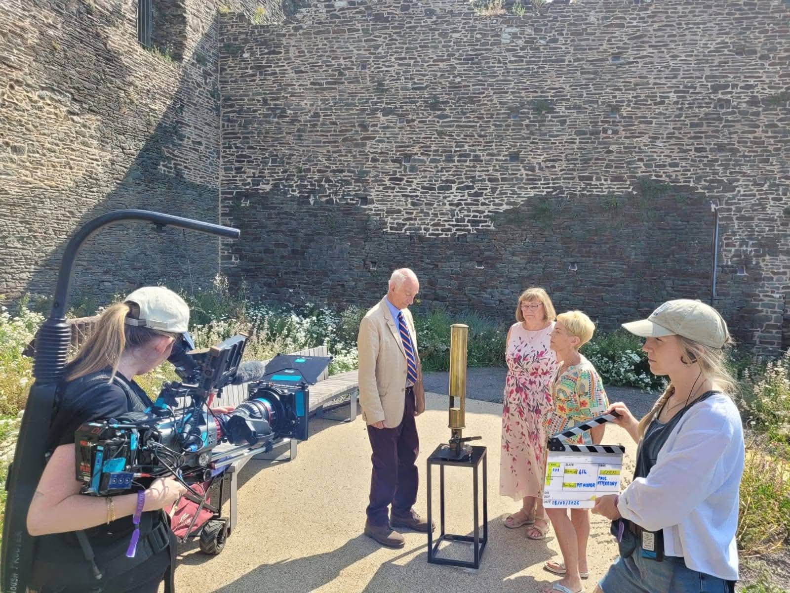 Lights, camera… Aber Valley Heritage Group!